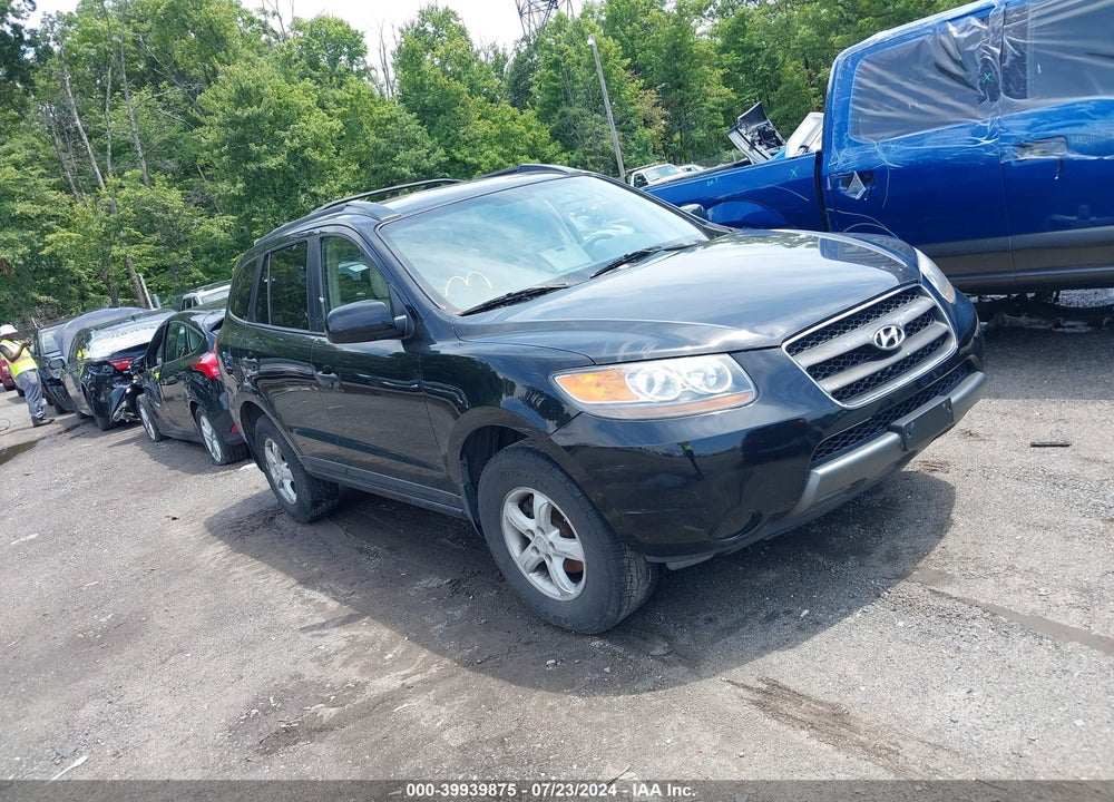 2007 HYUNDAI SANTA FE GLS VIN: 5NMSG13D67H120422