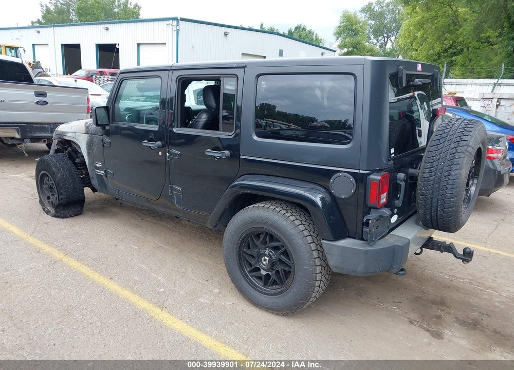 2013 JEEP WRANGLER UNLIMITED SAHARA VIN: 1C4BJWEG9DL573613