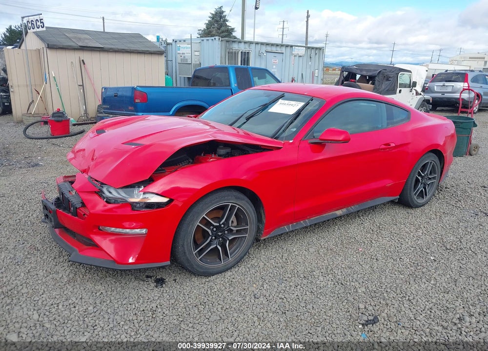 2018 FORD MUSTANG ECOBOOST VIN: 1FA6P8TH1J5105534
