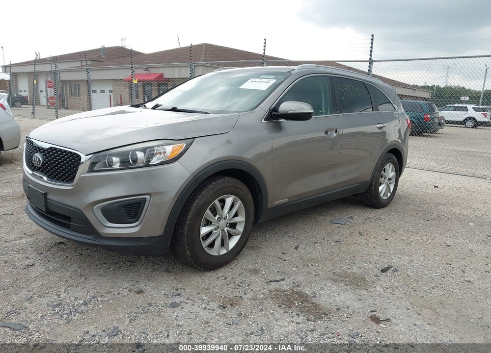 2016 KIA SORENTO 3.3L LX VIN: 5XYPGDA55GG138956