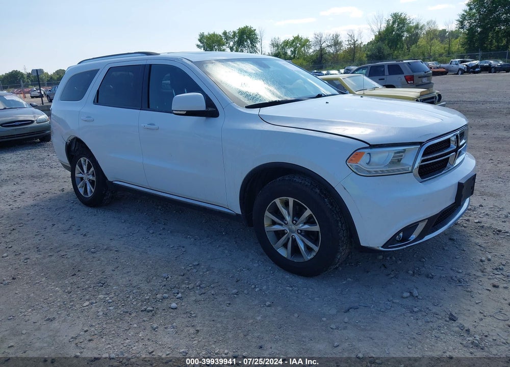 2015 DODGE DURANGO VIN: 1C4RDJDG0FC714937