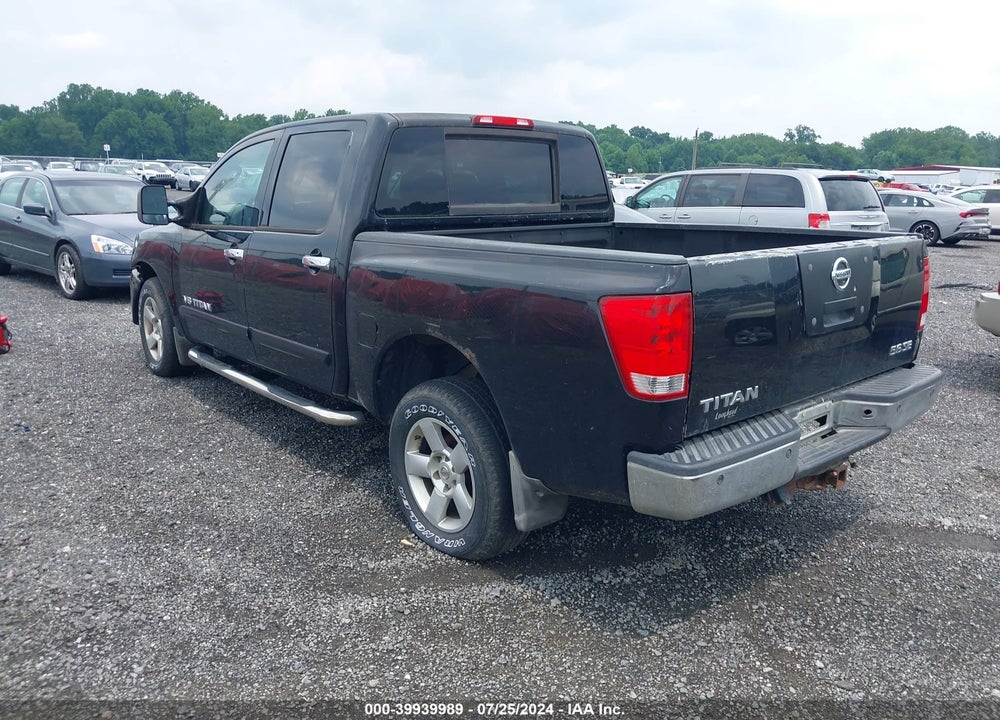 2006 NISSAN TITAN SE VIN: 1N6AA07B56N574661