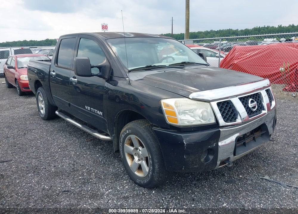 2006 NISSAN TITAN SE VIN: 1N6AA07B56N574661