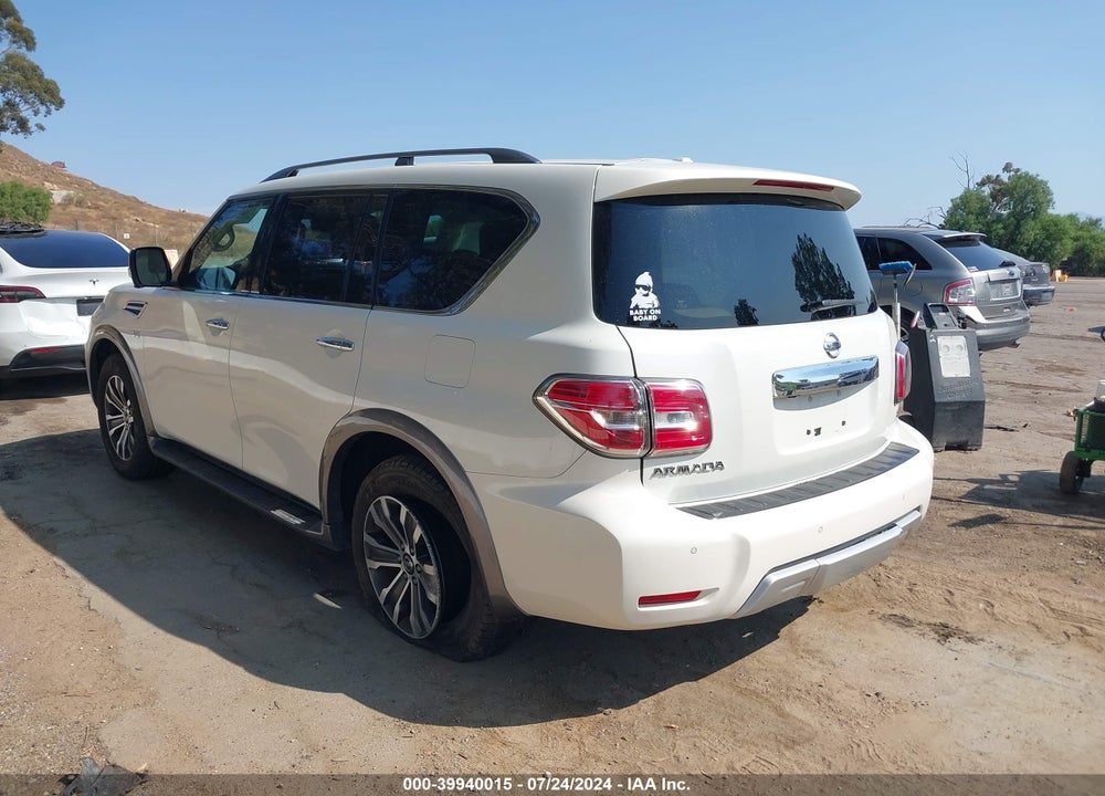 2018 NISSAN ARMADA SL VIN: JN8AY2ND3J9051790