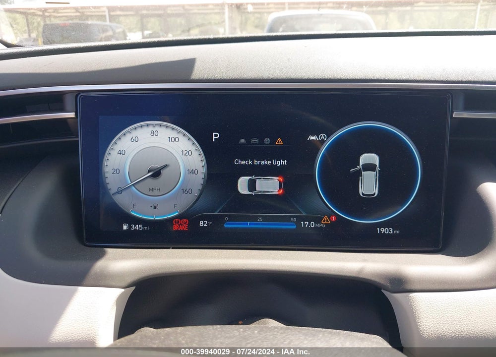 2024 HYUNDAI TUCSON SEL VIN: 5NMJBCDE2RH420541