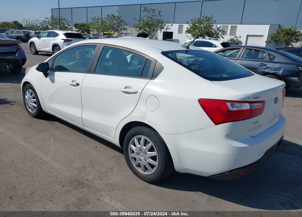 2013 KIA RIO LX VIN: KNADM4A38D6098572