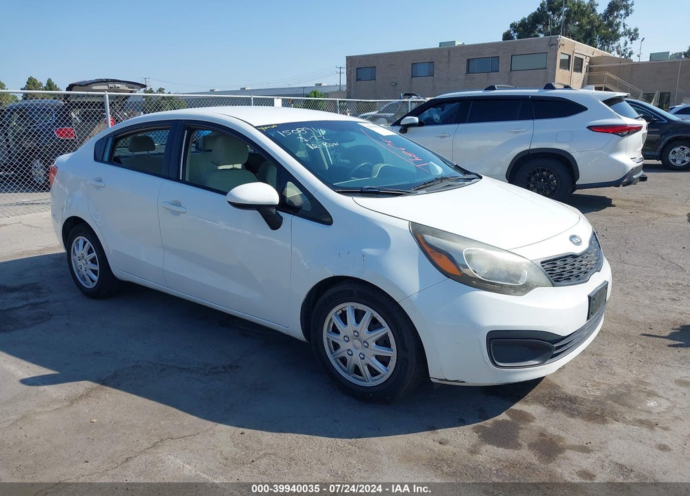 2013 KIA RIO LX VIN: KNADM4A38D6098572