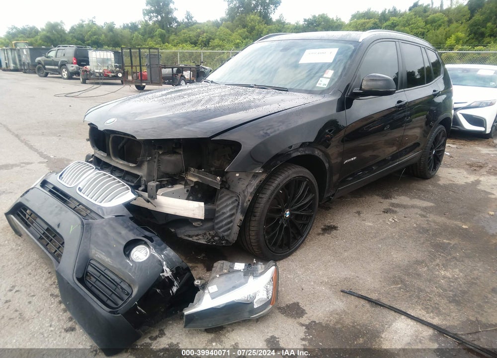 2017 BMW X3 XDRIVE28I VIN: 5UXWX9C33H0T21010