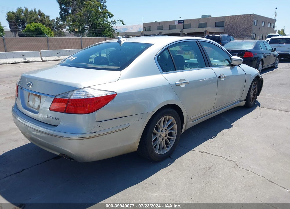 2010 HYUNDAI GENESIS 3.8 VIN: KMHGC4DE2AU097422