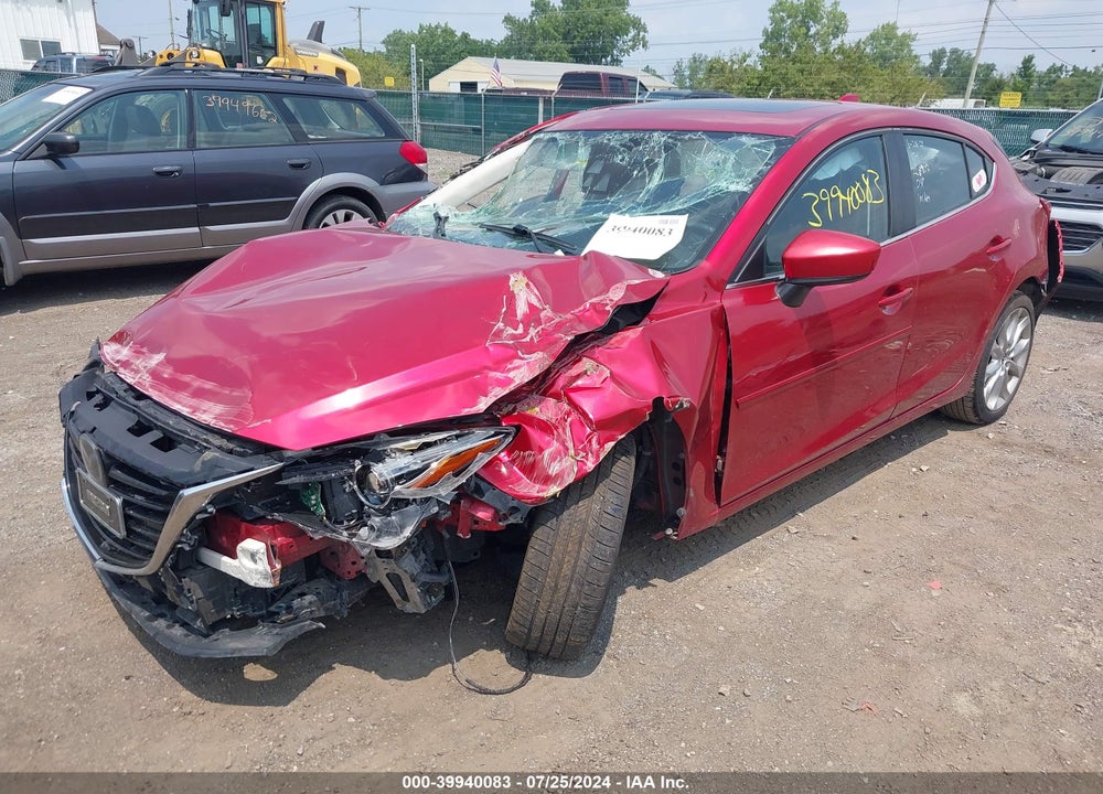 2014 MAZDA 3 S GRAND TOURING VIN: JM1BM1M32E1208907