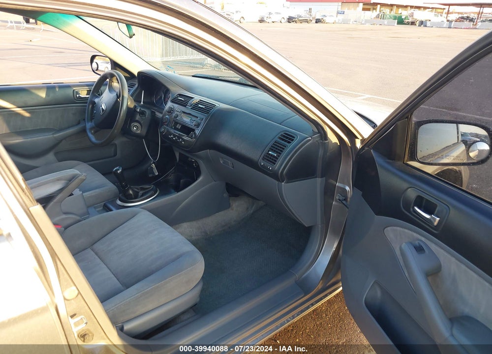 2005 HONDA CIVIC LX VIN: 2HGES15545H589875