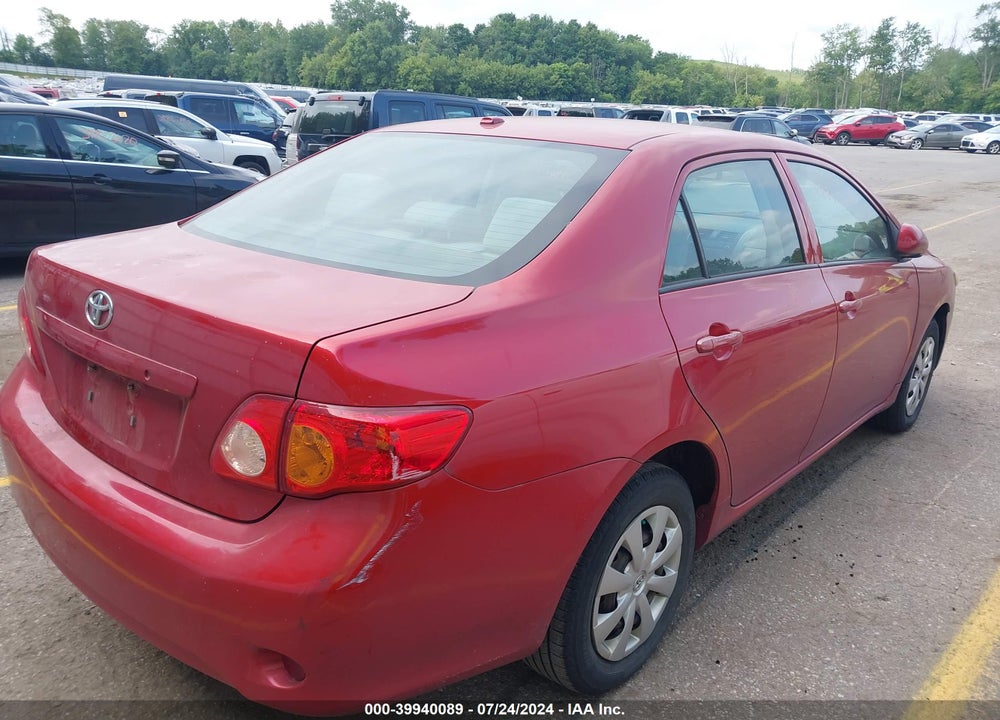 2010 TOYOTA COROLLA LE VIN: 2T1BU4EE0AC525642