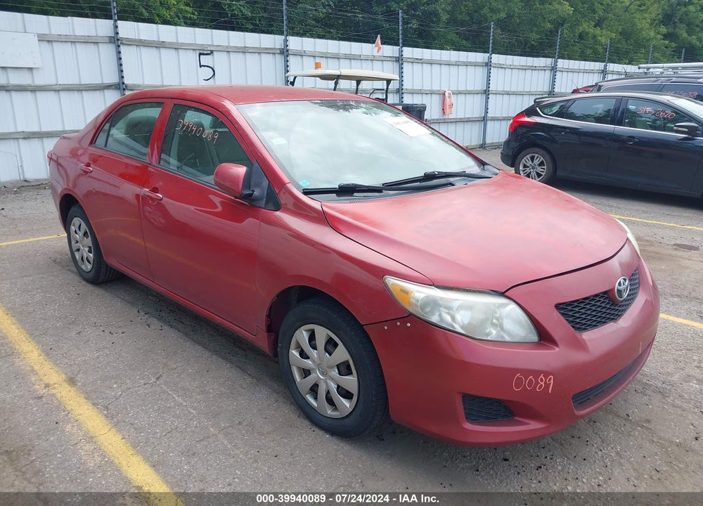 2010 TOYOTA COROLLA LE VIN: 2T1BU4EE0AC525642