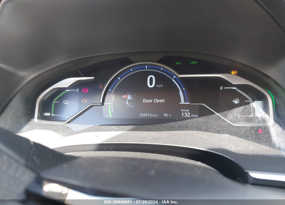 2018 HONDA CLARITY PLUG-IN HYBRID VIN: JHMZC5F11JC023393