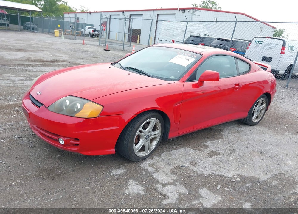 2003 HYUNDAI TIBURON VIN: KMHHN65F03U098850