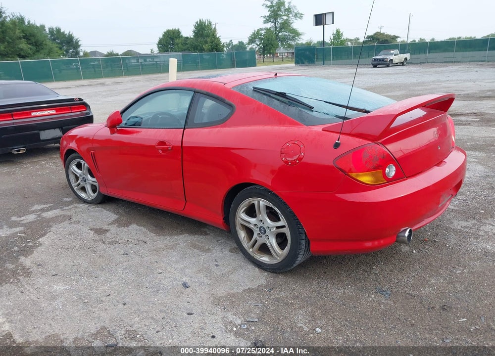 2003 HYUNDAI TIBURON VIN: KMHHN65F03U098850