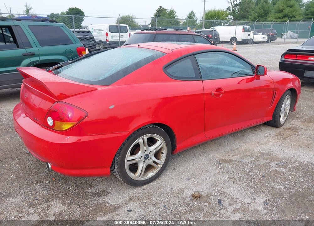 2003 HYUNDAI TIBURON VIN: KMHHN65F03U098850