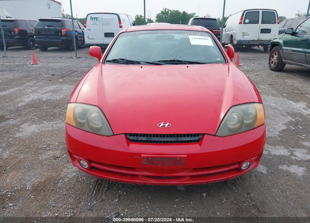 2003 HYUNDAI TIBURON VIN: KMHHN65F03U098850