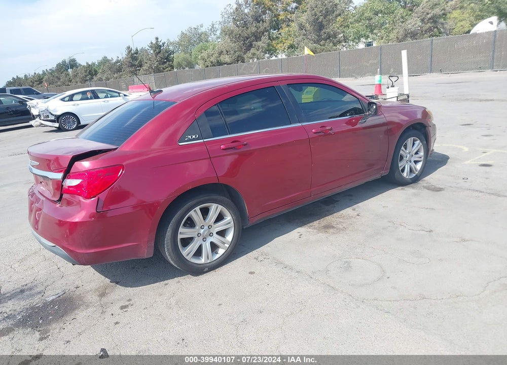 2013 CHRYSLER 200 TOURING VIN: 1C3CCBBB7DN723033