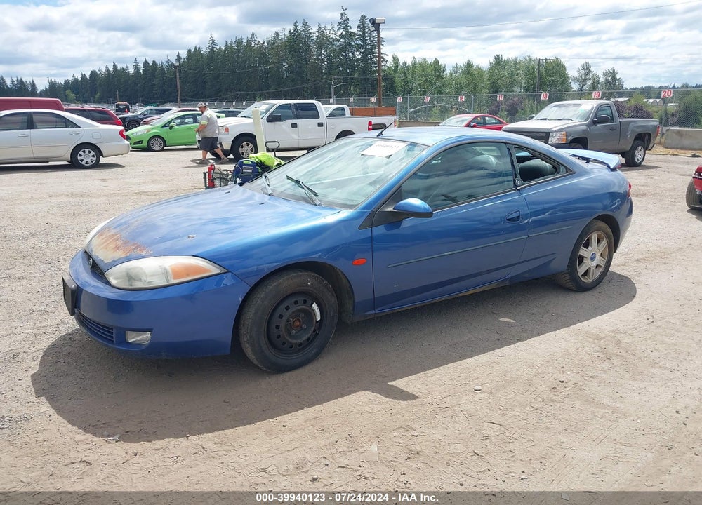 2002 MERCURY COUGAR V6 VIN: 1ZWFT61LX25609625