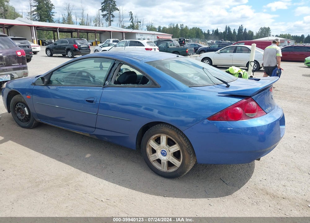 2002 MERCURY COUGAR V6 VIN: 1ZWFT61LX25609625