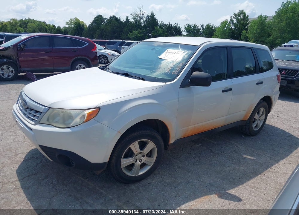 2011 SUBARU FORESTER 2.5X VIN: JF2SHAAC3BH707910