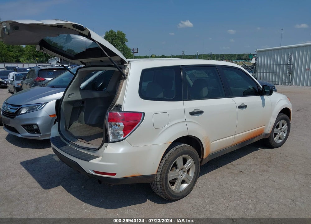 2011 SUBARU FORESTER 2.5X VIN: JF2SHAAC3BH707910