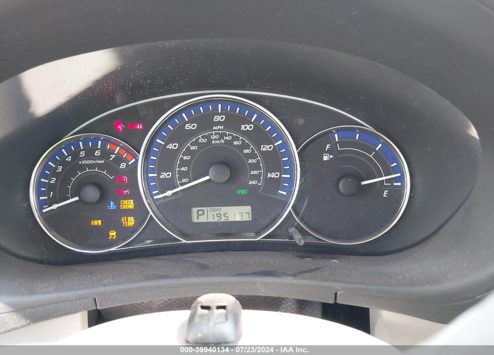 2011 SUBARU FORESTER 2.5X VIN: JF2SHAAC3BH707910
