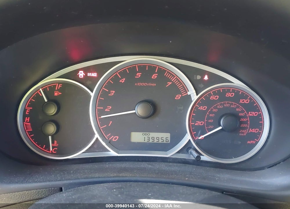 2011 SUBARU IMPREZA WRX/WRX PREMIUM VIN: JF1GR7E67BG833630