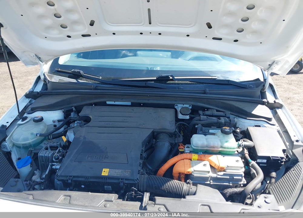 2020 HYUNDAI IONIQ HYBRID BLUE VIN: KMHC65LCXLU213691