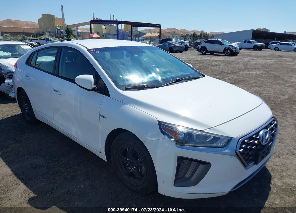 2020 HYUNDAI IONIQ HYBRID BLUE VIN: KMHC65LCXLU213691