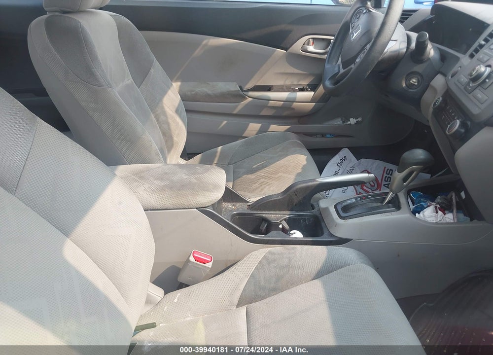 2012 HONDA CIVIC LX VIN: 2HGFG3B53CH560225
