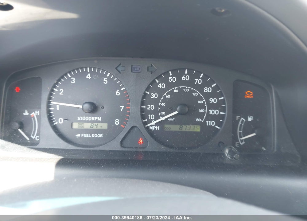 2001 TOYOTA COROLLA VIN: 1NXBR12EX1Z547733