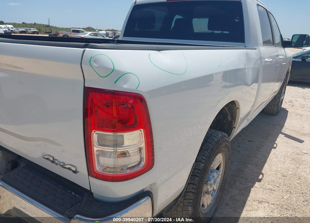 2021 RAM 2500 BIG HORN 4X4 6'4 BOX VIN: 3C6UR5DL4MG674539