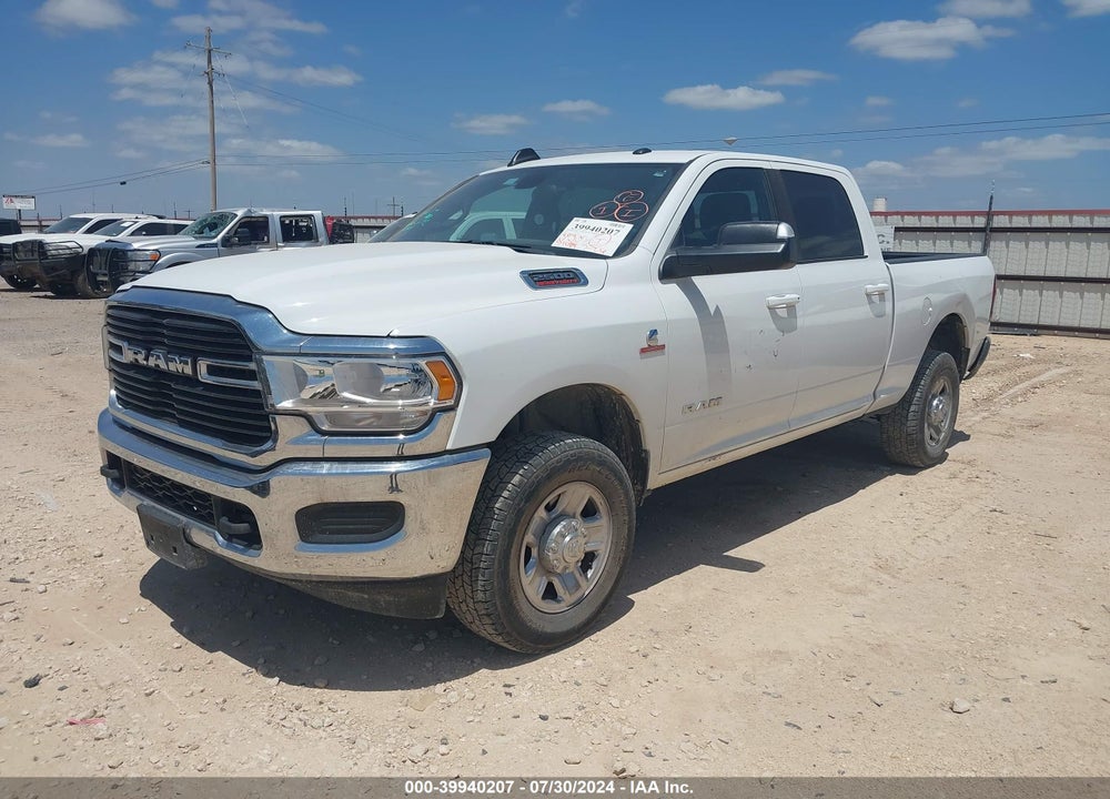 2021 RAM 2500 BIG HORN 4X4 6'4 BOX VIN: 3C6UR5DL4MG674539