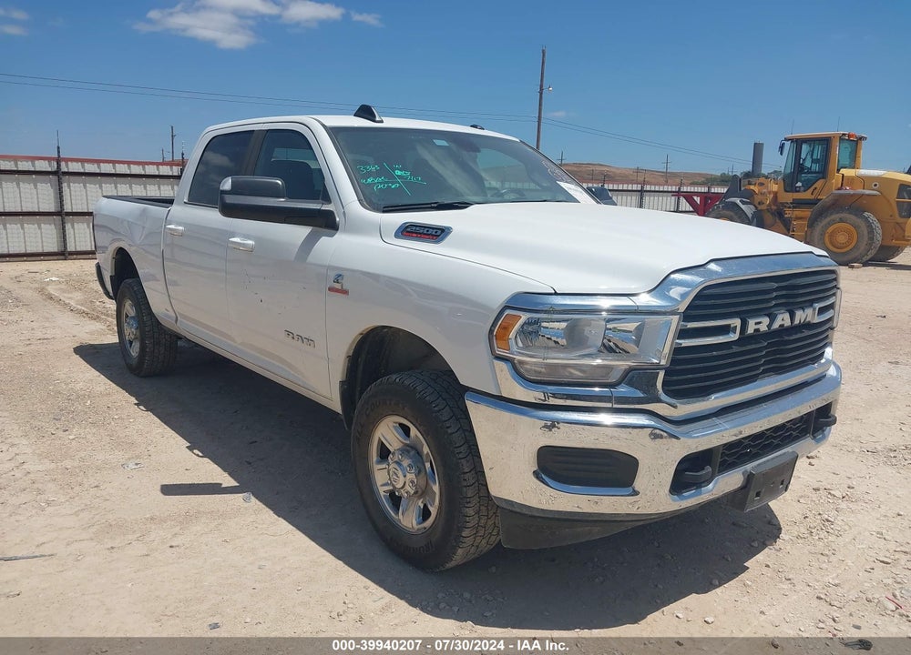 2021 RAM 2500 BIG HORN 4X4 6'4 BOX VIN: 3C6UR5DL4MG674539