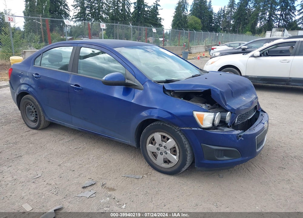 2013 CHEVROLET SONIC LS AUTO VIN: 1G1JA5SH7D4249405