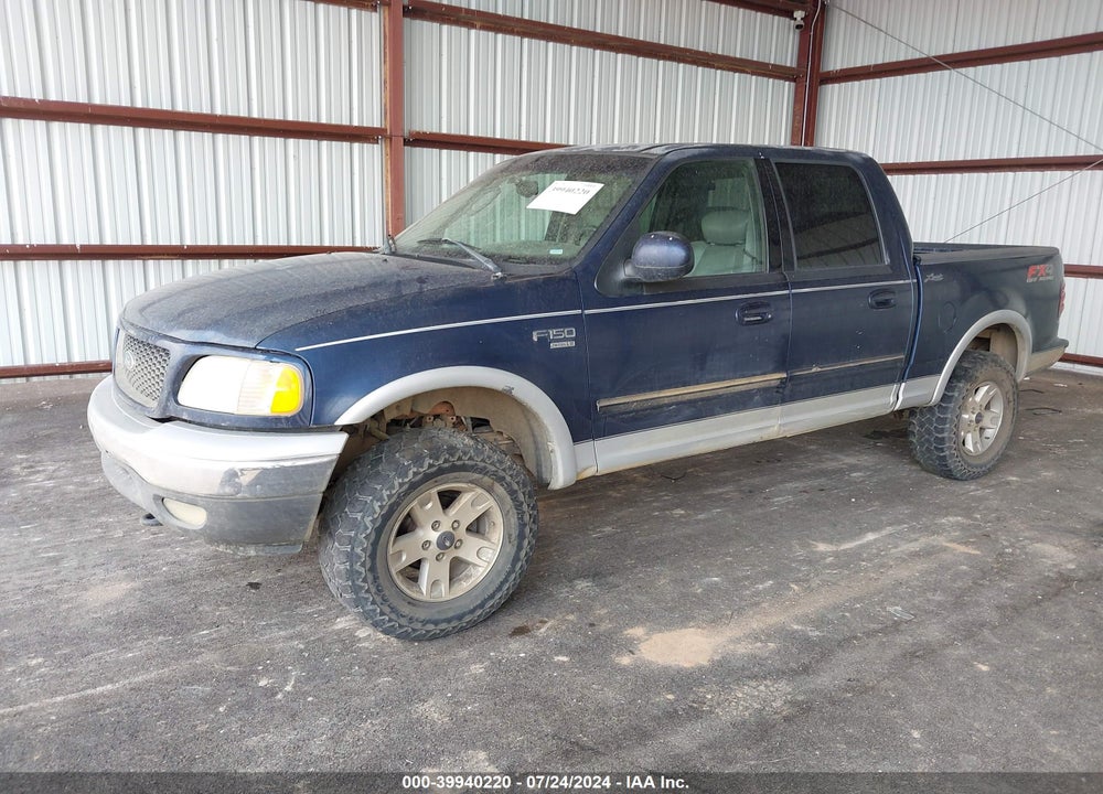 2002 FORD F-150 LARIAT/XLT VIN: 1FTRW08L62KD07832