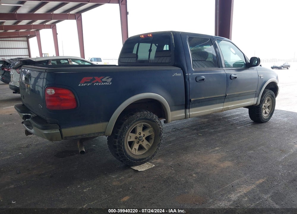 2002 FORD F-150 LARIAT/XLT VIN: 1FTRW08L62KD07832