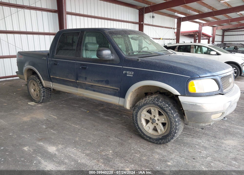 2002 FORD F-150 LARIAT/XLT VIN: 1FTRW08L62KD07832
