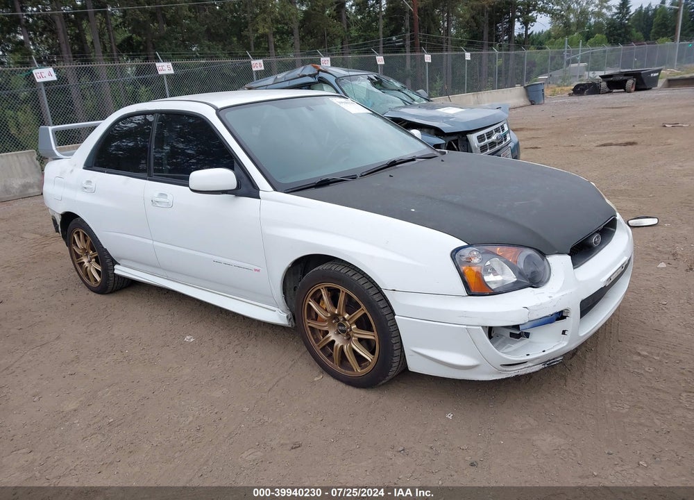 2004 SUBARU IMPREZA WRX STI VIN: JF1GD706X4L512147