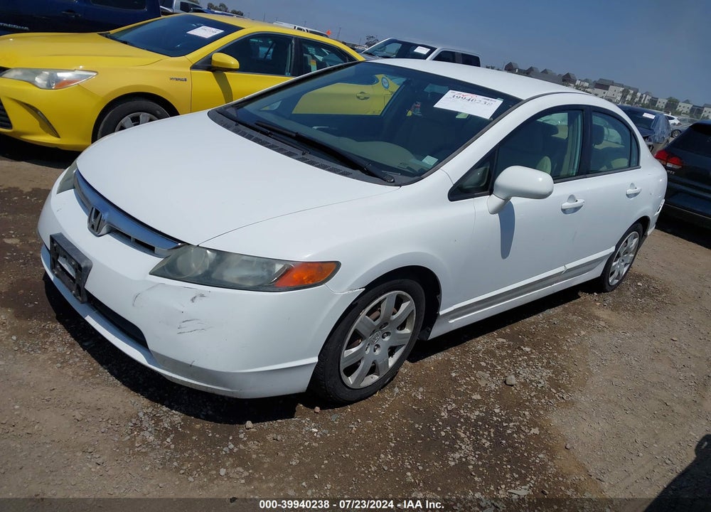 2006 HONDA CIVIC LX VIN: 2HGFA16576H506799