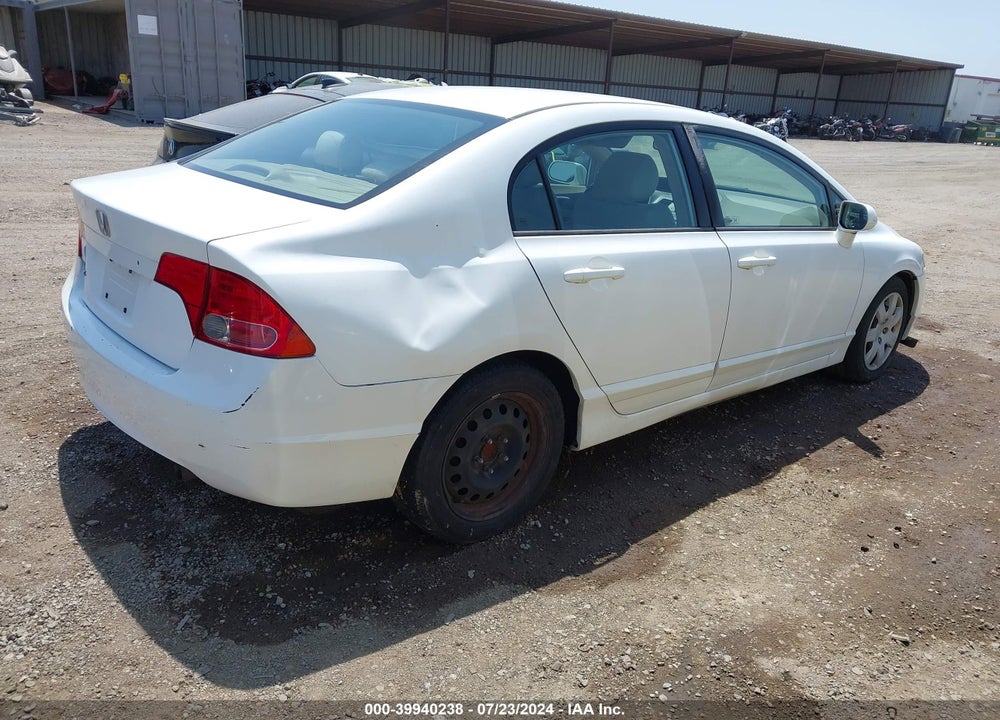 2006 HONDA CIVIC LX VIN: 2HGFA16576H506799