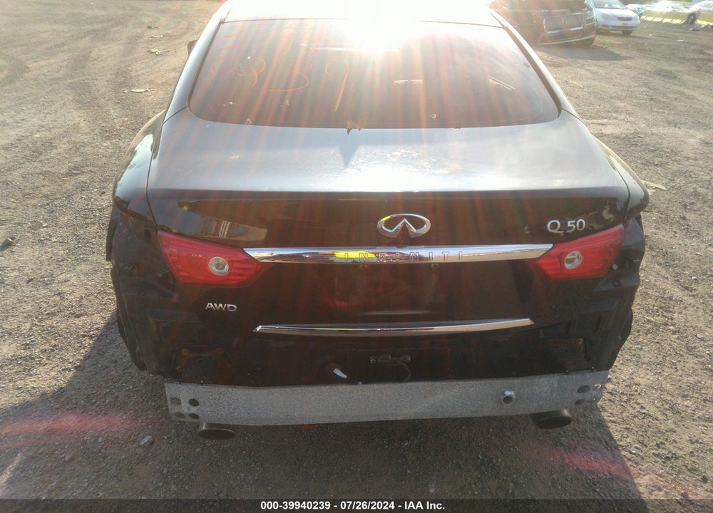 2015 INFINITI Q50 PREMIUM/SPORT VIN: JN1BV7AR9FM394683