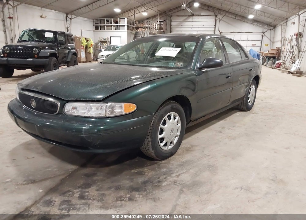 2003 BUICK CENTURY CUSTOM VIN: 2G4WS52J231225385