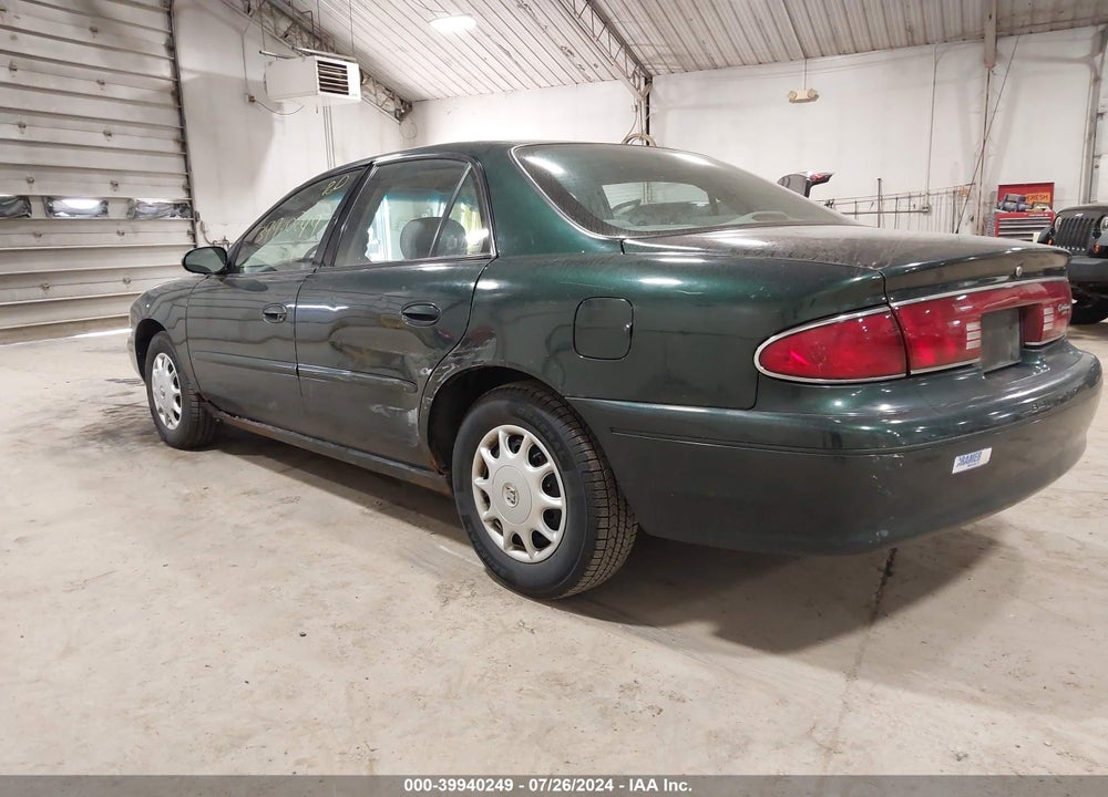 2003 BUICK CENTURY CUSTOM VIN: 2G4WS52J231225385
