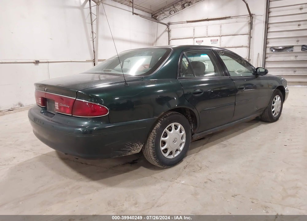 2003 BUICK CENTURY CUSTOM VIN: 2G4WS52J231225385