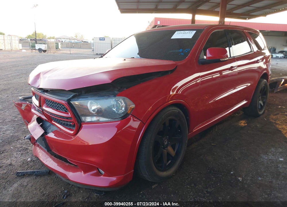 2012 DODGE DURANGO R/T VIN: 1C4SDJCT1CC252304