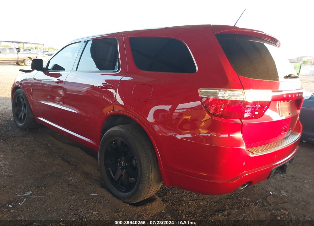 2012 DODGE DURANGO R/T VIN: 1C4SDJCT1CC252304
