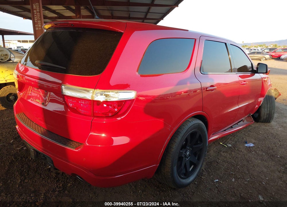 2012 DODGE DURANGO R/T VIN: 1C4SDJCT1CC252304